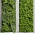 Vertical Concrete Frame Garden Decor 3D model small image 6