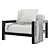 Eichholtz Outdoor Chair Antibes 3D model small image 11