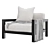 Eichholtz Outdoor Chair Antibes 3D model small image 21