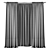 Modern Elegant Curtains Set 3D model small image 2