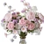 Peonies Bouquet 3D Model Set 3D model small image 4