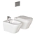 Tonic II Ceramic Bathroom Collection 3D model small image 3