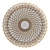 Modern Cane Coffee Table 3D model small image 4