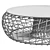Modern Cane Coffee Table 3D model small image 6