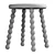 Willow Stool 3D Model Kit 3D model small image 6