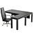 Elegant Abaco Web Furniture Duo 3D model small image 4