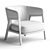 Poltrona Frau DUO Armchair Model 3D model small image 3