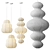 Exquisite Japanese Paper Lanterns 3D model small image 2