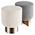 Bonaldo BELT & CROSS Ottoman 3D model small image 1