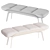 Modern Elegance Bench | Bonaldo 3D model small image 2