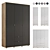 Monblan Line Wardrobe Set 3D model small image 1