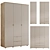 Monblan Line Wardrobe Set 3D model small image 4