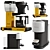 Multi-Purpose Coffee Maker Set 3D model small image 1