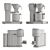 Multi-Purpose Coffee Maker Set 3D model small image 4