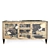 Handcrafted Maison Romano Home Cabinet 3D model small image 5