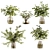Elegant Bouquet H4 Collection 3D model small image 1