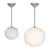 Modern Scandinavian Pendant Light Fixture 3D model small image 1