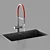 Customizable Sink and Faucet Set 3D model small image 20