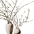 Decorative Floral Branch Bouquet - 2016 3D model small image 3