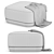 Solaro Outdoor Solar Ottoman 3D model small image 3