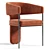 Elegant La Redoute Palazzo Chair 3D model small image 2