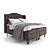 Aalto 160x200 ScandicStyle Bed 3D model small image 4