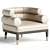 Translation needed: No

Luxury Contemporary Armchair by Usona 3D model small image 1