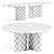 EmmeMobili Fatty Dining Set 3D model small image 3