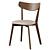 Modern Dining Set: Marnay Table & Ami Chair 3D model small image 7