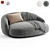 Modern Modular Sofa Julep Island 3D model small image 4