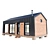 Sleek Container Home Model 3D model small image 3