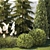 Landscape Design Plant Collection 3D model small image 5