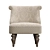 Basho Konyshev Chair TurboSmooth Model 3D model small image 2