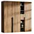 Modern Model Wardrobe 003 by Corona 3D model small image 1