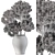 Pampas Bouquet Set 140 3D model small image 3