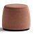 Elegant Domkapa Avery Pouf Trio 3D model small image 3