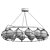 Maytoni Round Chandelier Ø 37.4 3D model small image 3