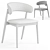 Modern Siena Chair in Ekokozha 3D model small image 7