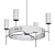 Ginza Pendant Chandelier by ImperiumLoft 3D model small image 2