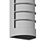 Sleek LED Bath Bar Light 3D model small image 6