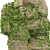 Vibrant Ivy-Covered Rock 3D Model 3D model small image 3