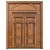 Elegant Classic 3D Max Door 3D model small image 1