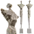 Stone Metal Abstract Human Sculpture 3D model small image 4