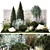 Landscape Design Plant Collection 3D model small image 1