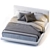 Minotti Brasilia Bed - Elegantly Modern 3D model small image 2