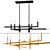 Savoy House Cristofer Linear Chandelier 3D model small image 1