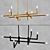 Savoy House Cristofer Linear Chandelier 3D model small image 3