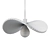 Exquisite Lotus Leaf Pendant Light 3D model small image 3