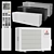 3-in-1 Mitsubishi Air Conditioner 3D model small image 1