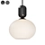 Modern Black Metal Pendant Light 3D model small image 1